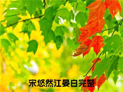 宋悠然江晏白(宋悠然江晏白)全文免费阅读无弹窗大结局_(宋悠然江晏白)宋悠然江晏白全文免费完结版阅读(宋悠然江晏白)