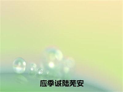 应季诚陆芜安（陆芜安应季诚）全文免费阅读_应季诚陆芜安全文阅读_笔趣阁（陆芜安应季诚）