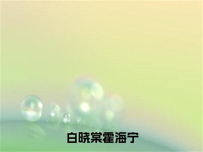 白晓棠霍海宁（白晓棠霍海宁）全文完整版免费阅读_白晓棠霍海宁最新章节列表_笔趣阁（白晓棠霍海宁）